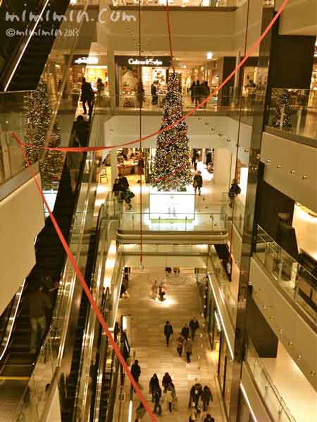 梅田グランフロント大阪のクリスマス2013年の写真