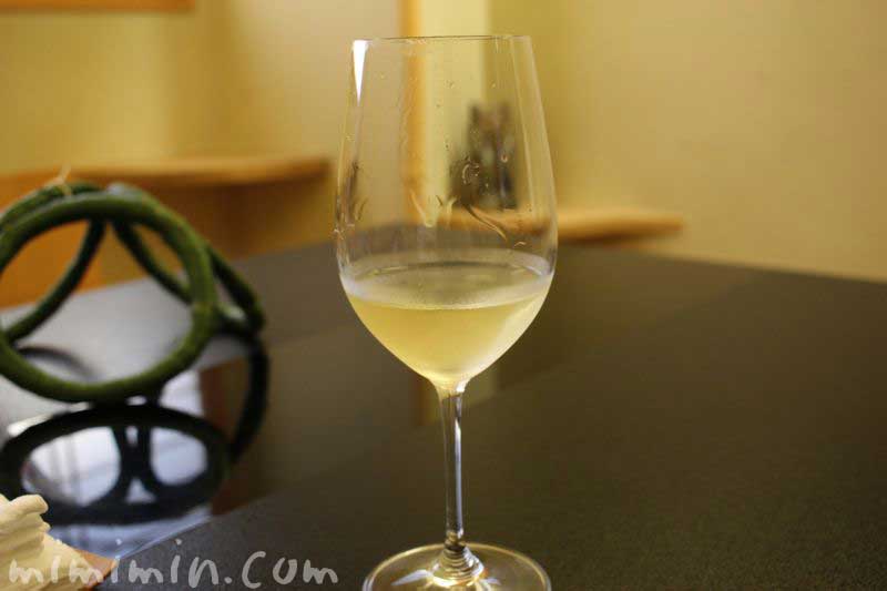 白ワイン（京しずく・恵比寿）の写真