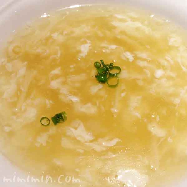 フカヒレの卵白入りとろみスープ