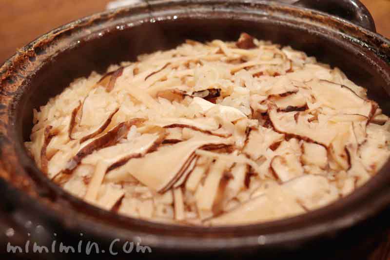 松茸の炊き込みご飯｜和の食 いがらしの画像