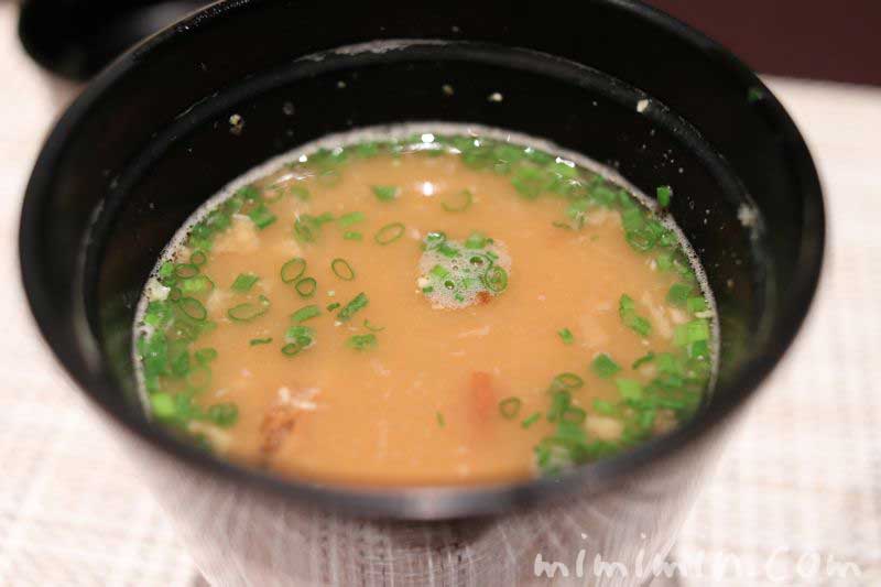 味噌汁｜鮨 くりや川（寿司屋・恵比寿）の画像