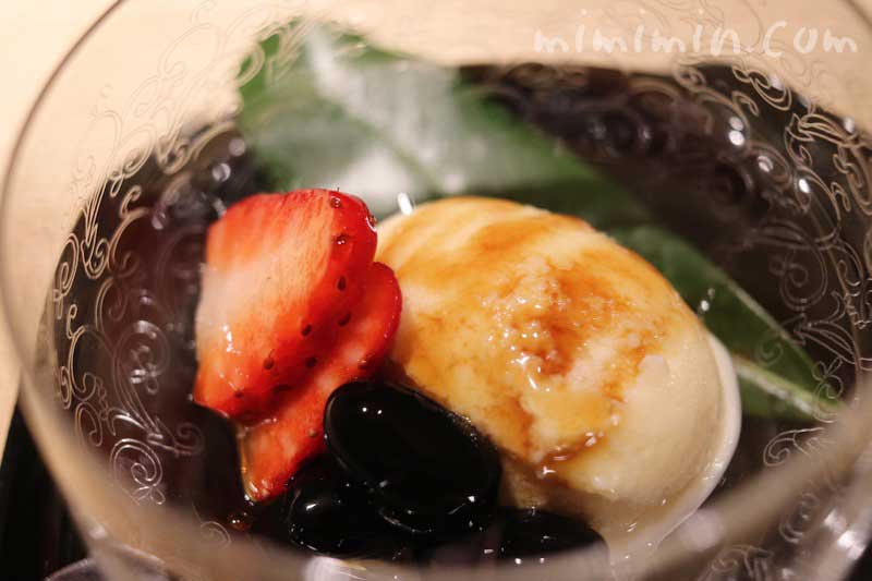 紀風のランチのデザート｜恵比寿の和食・会席・懐石料理の画像