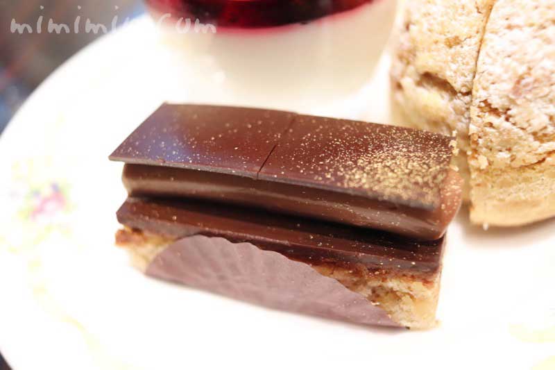 チョコケーキ｜ウェスティンホテル東京のアフタヌーンティーの画像