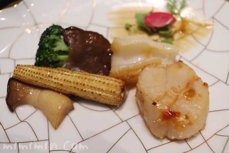 海鮮と野菜炒め｜龍天門のランチコース（ウェスティンホテル東京）の画像