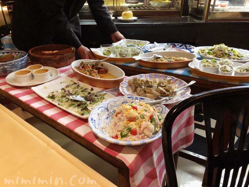 前菜ワゴン｜キャンティ 西麻布店でディナー（２回め）の写真