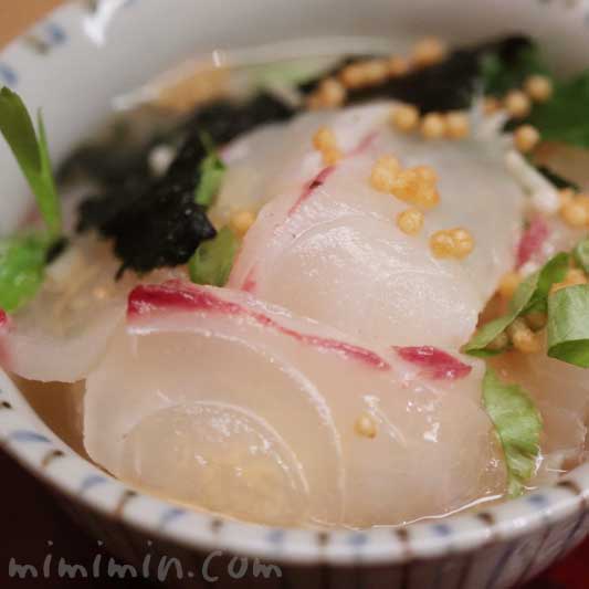 鯛茶漬け｜日本料理 舞の写真